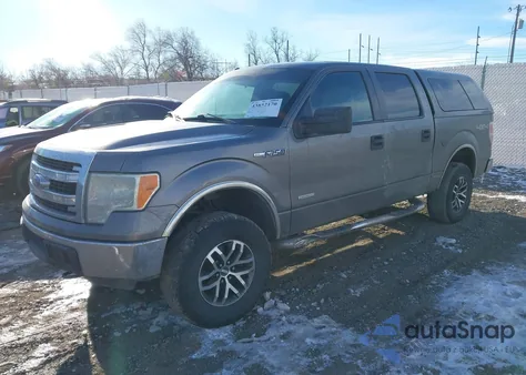2013 Ford F-150 Xlt from USA, damaged, VIN 1FTFW1ET2DFB54794